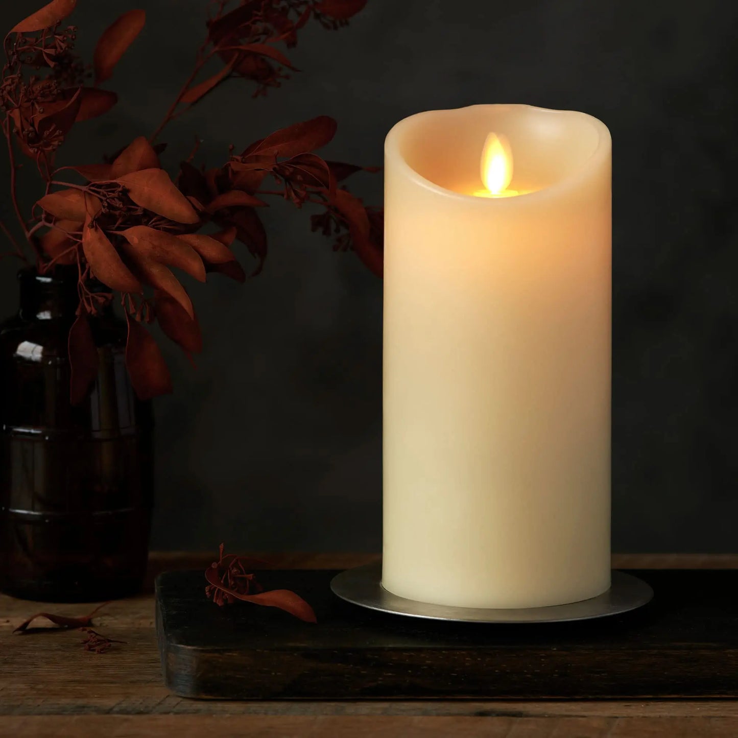 Autumn Flickering Flameless Candles