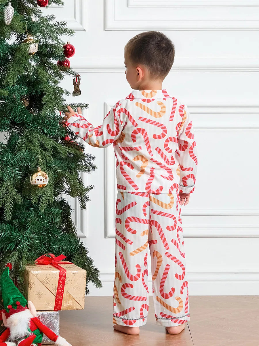 Candy Cane Family Matching Family Christmas Pajama Set