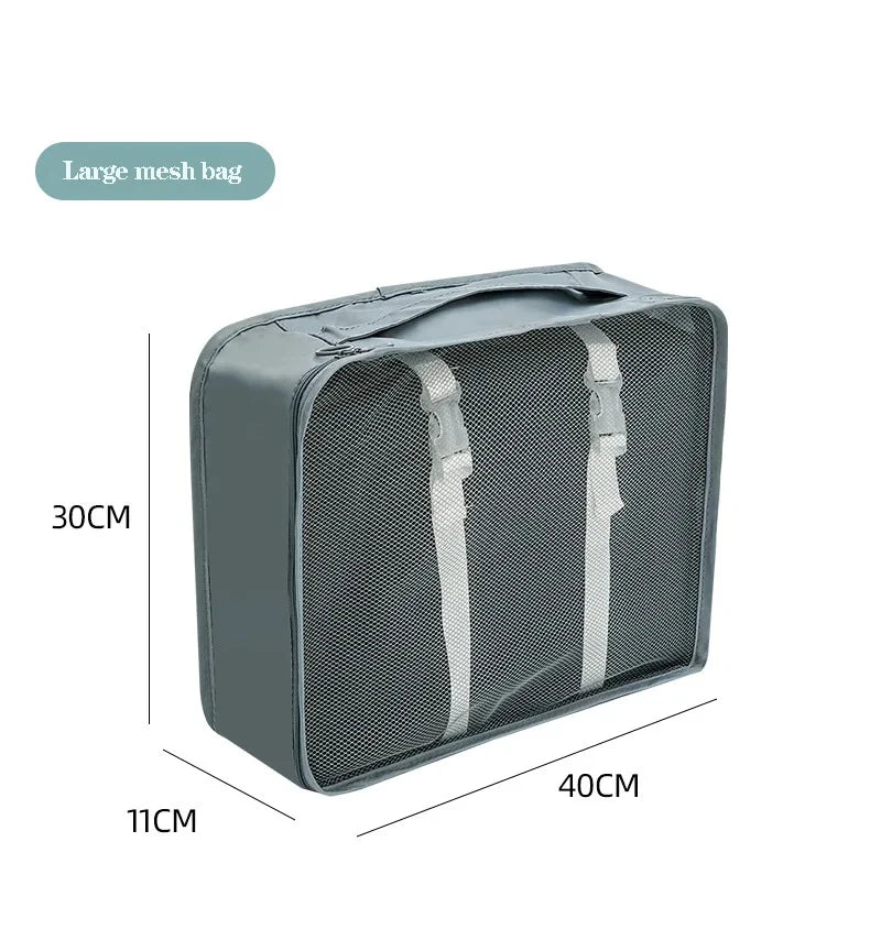 7PCS Travel Storage Bag Organizer Set