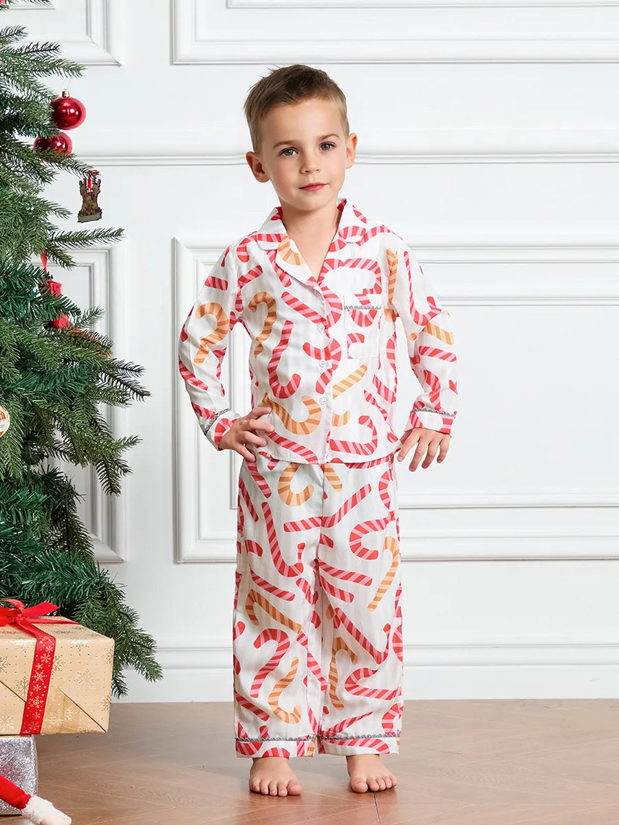 Candy Cane Family Matching Family Christmas Pajama Set