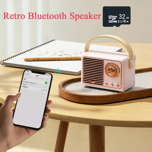 Retro Bluetooth Mini Speaker