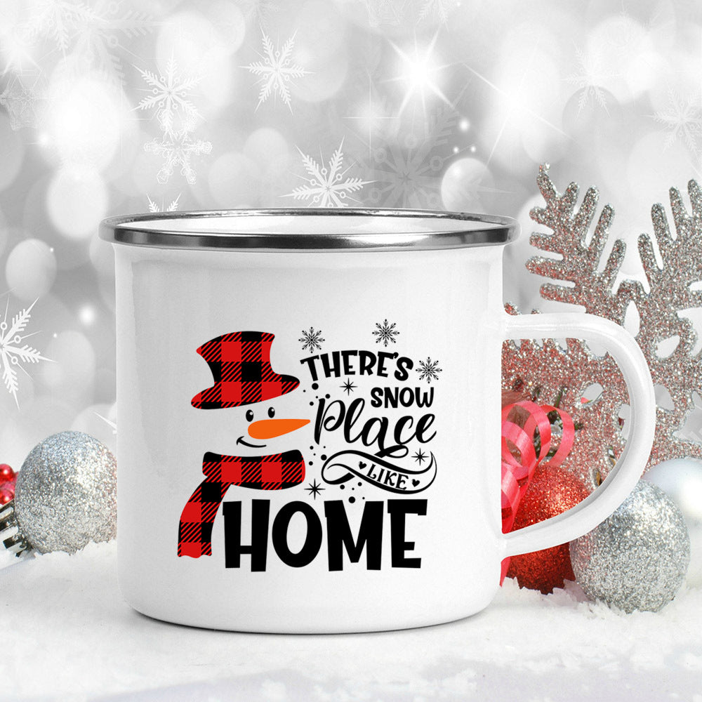 Merry and Bright Vintage Christmas Coffee Mug