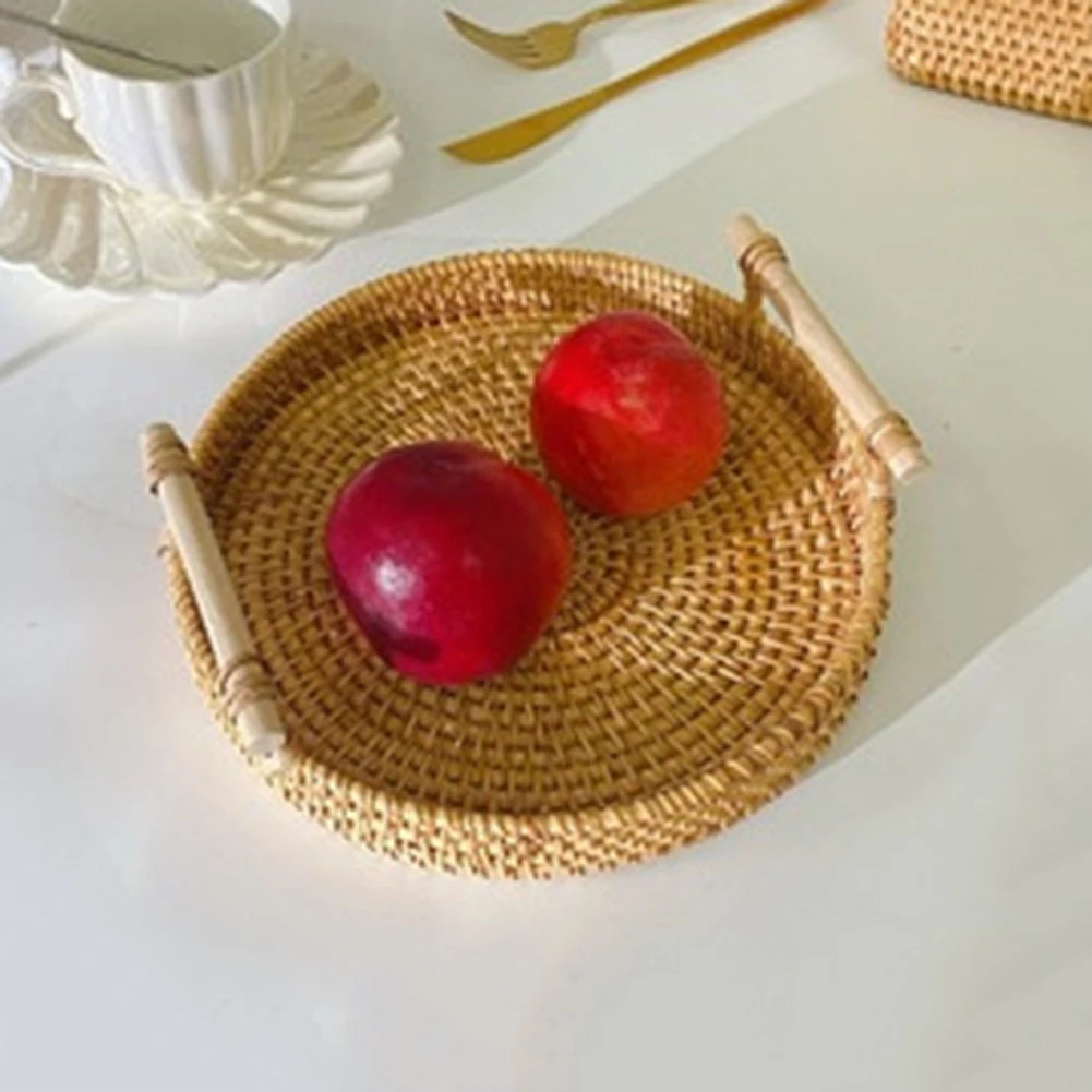 Handmade Rattan Fruit Basket