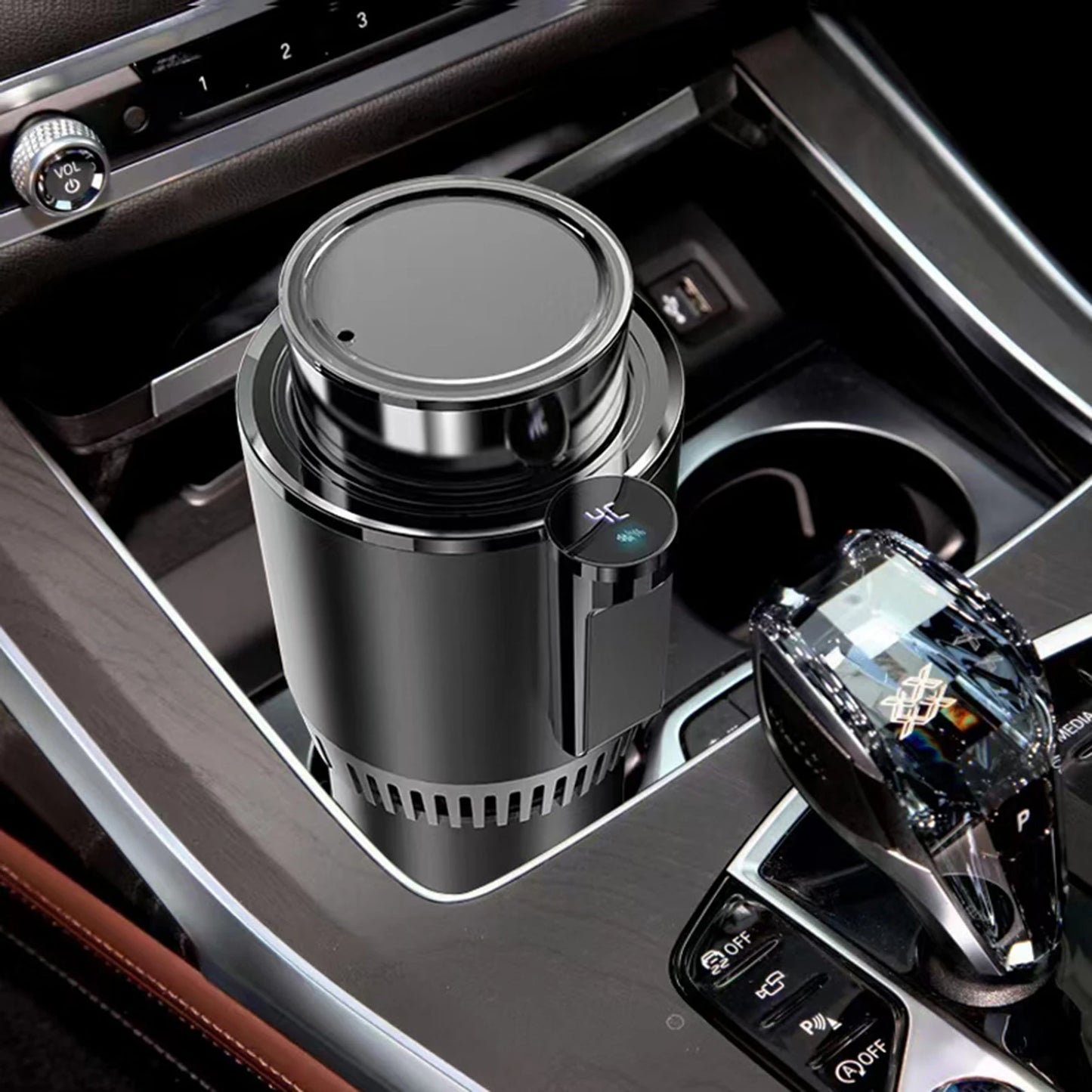 Smart Car 2 in 1 Heating & Cooling Cup Holder