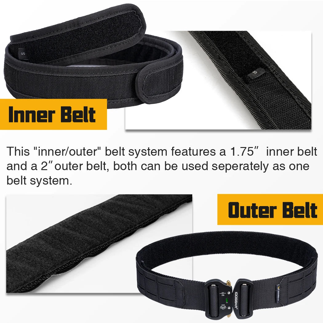 Tactical Quick Release Belt