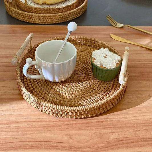 Handmade Rattan Fruit Basket