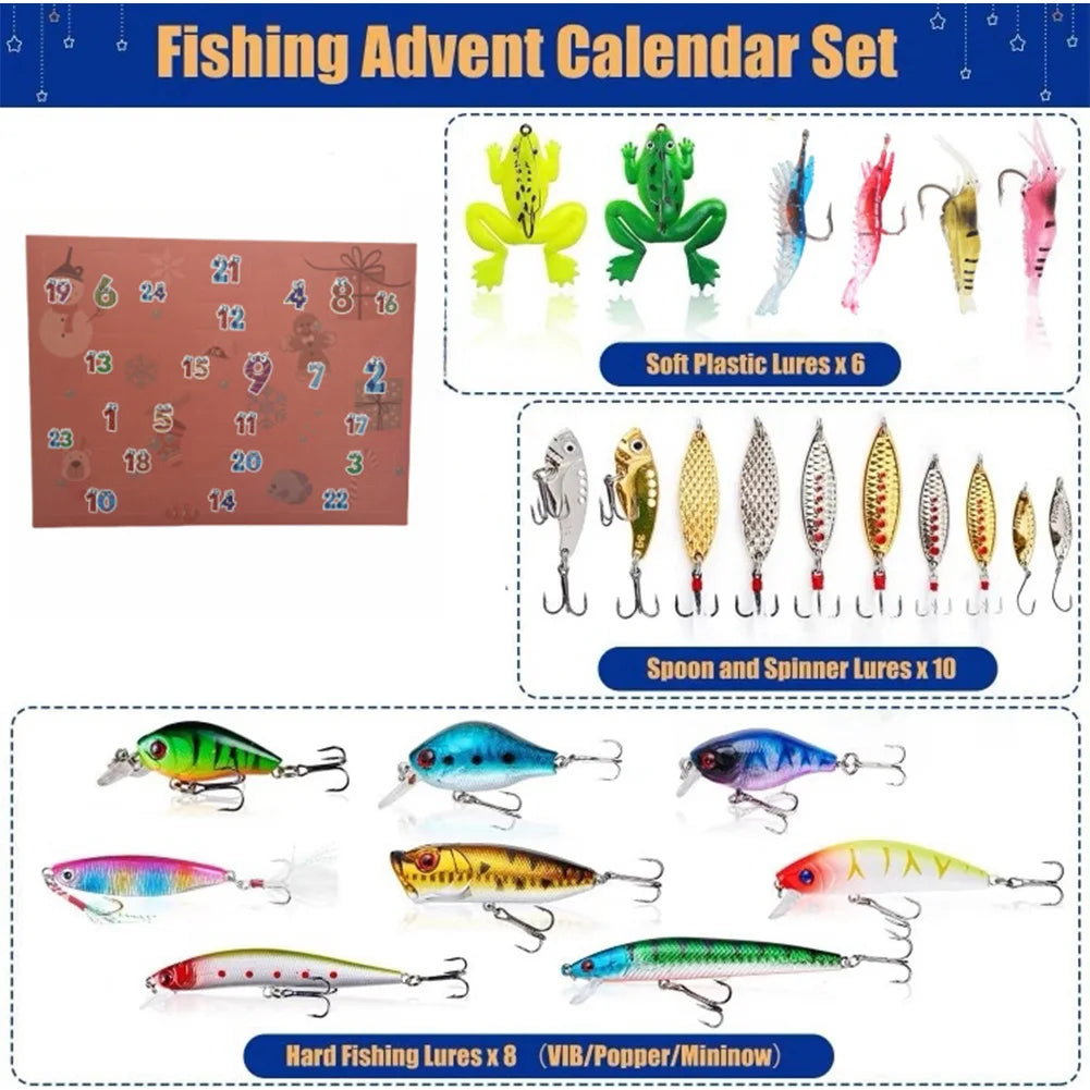 Christmas Advent Calendar- Fishing Lures