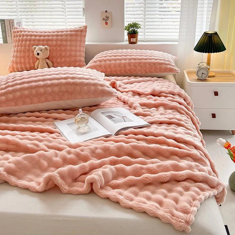 Luxury Coral Fleece Blankets