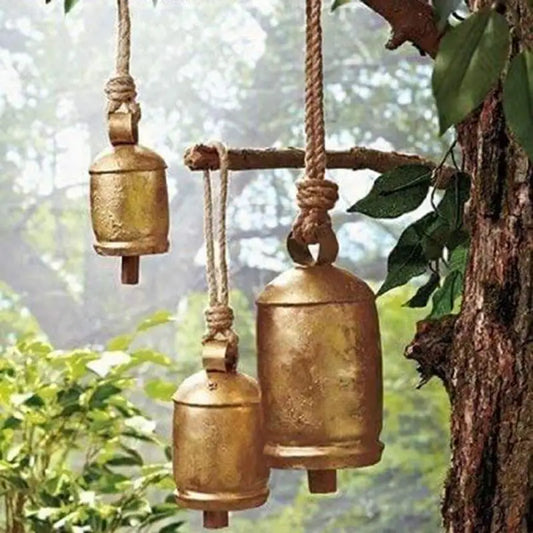 Rustic Harmony Brass Bells