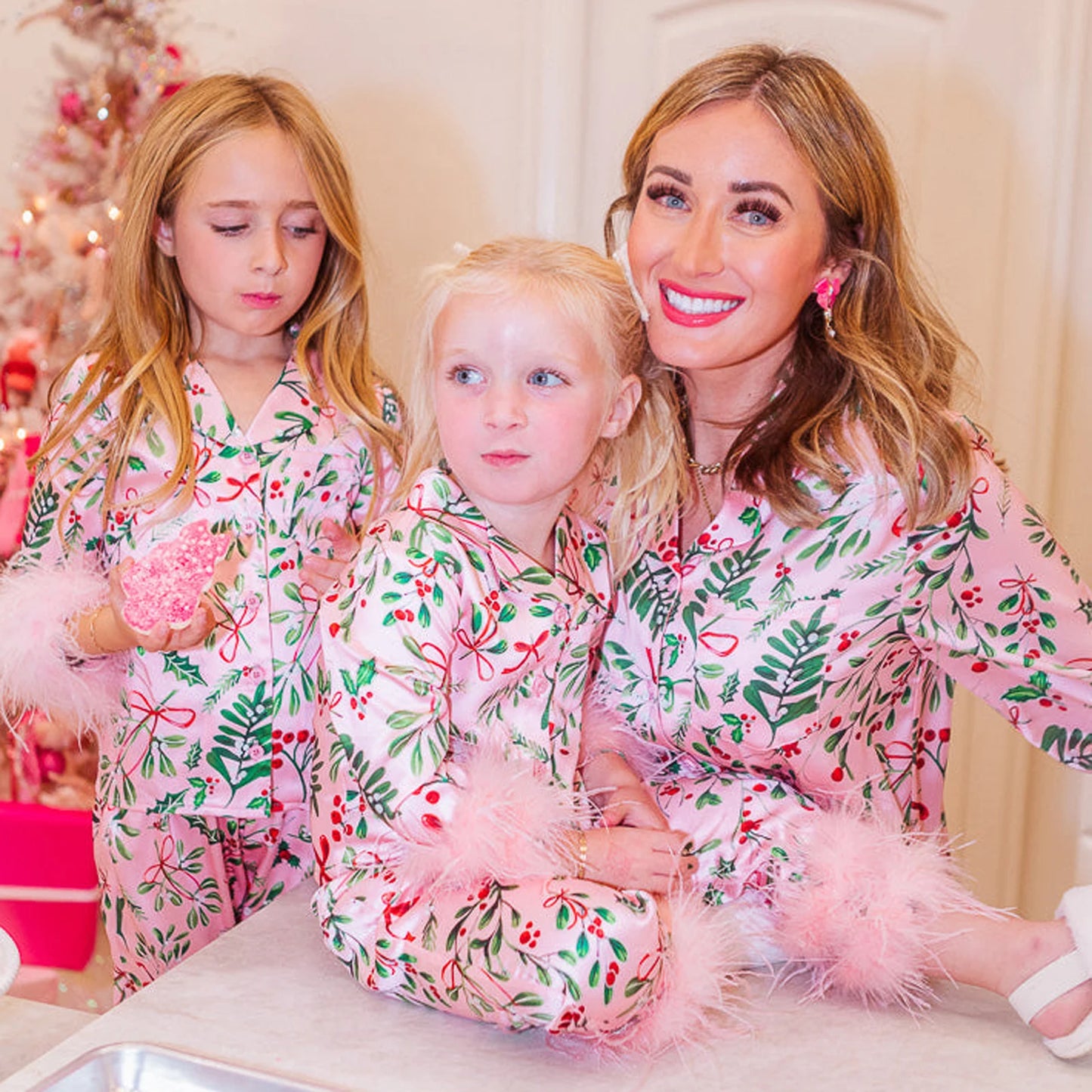 Mommy and Me Matching Christmas Pajama Set