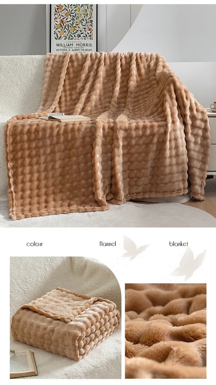 Luxury Coral Fleece Blankets