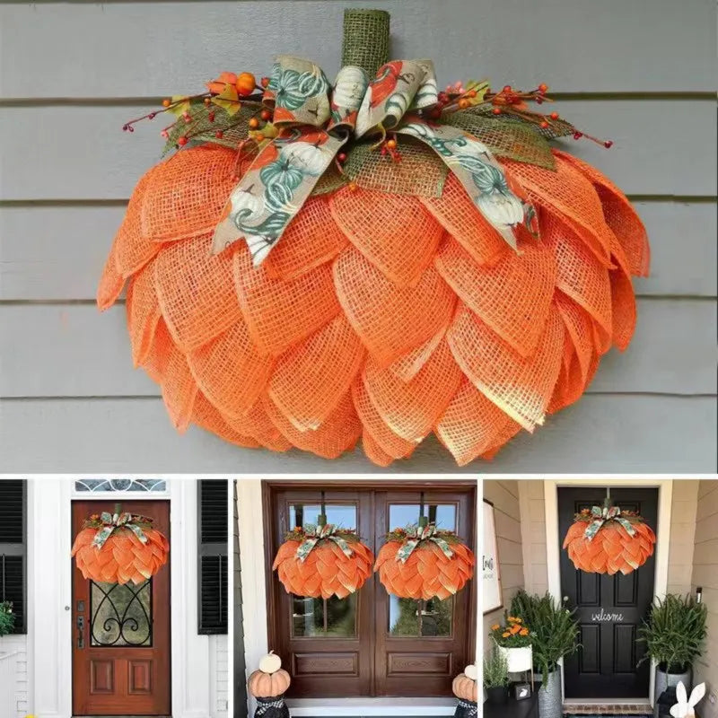 Wreath Autumn Pumpkin