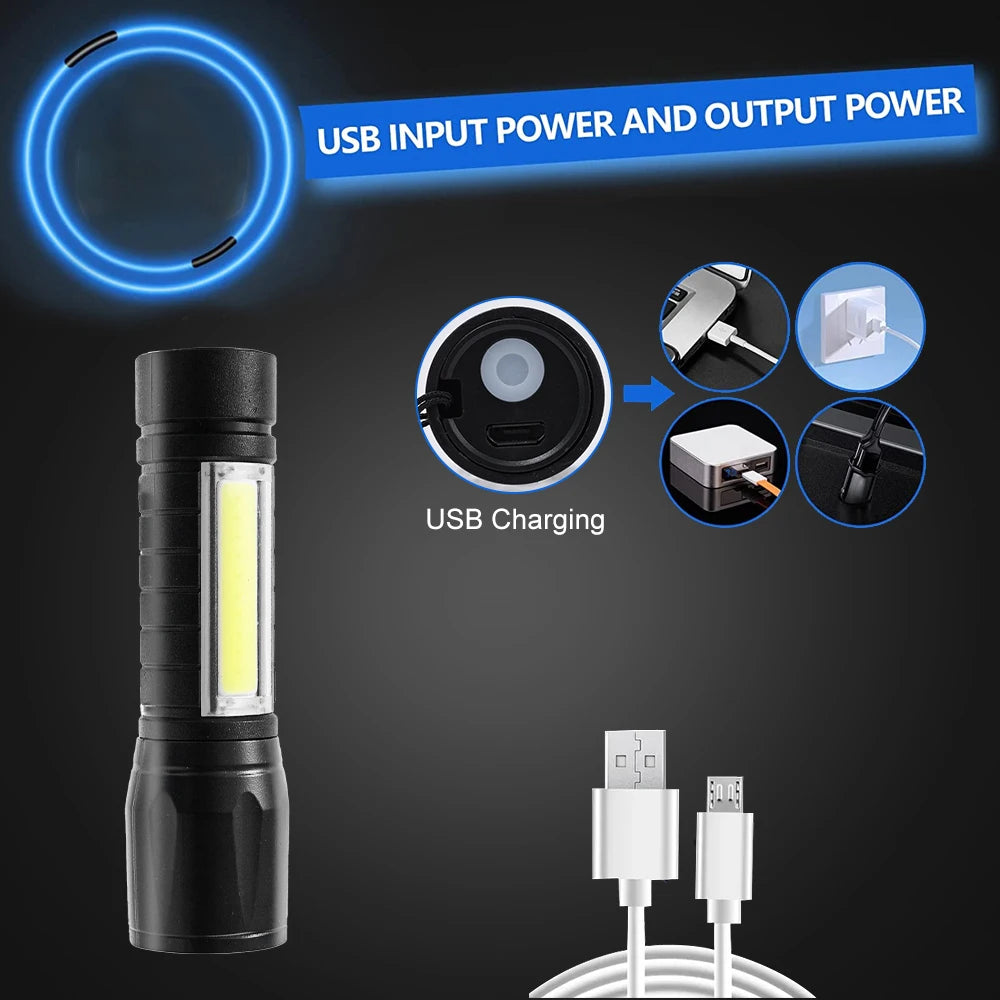 Rechargeable Super Bright Tactical Flashlight