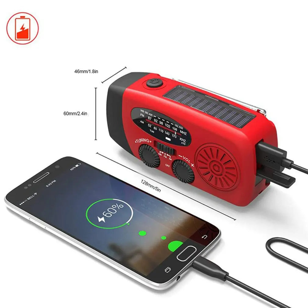 Dynamo 3 in 1 Emergency Charger Flashlight