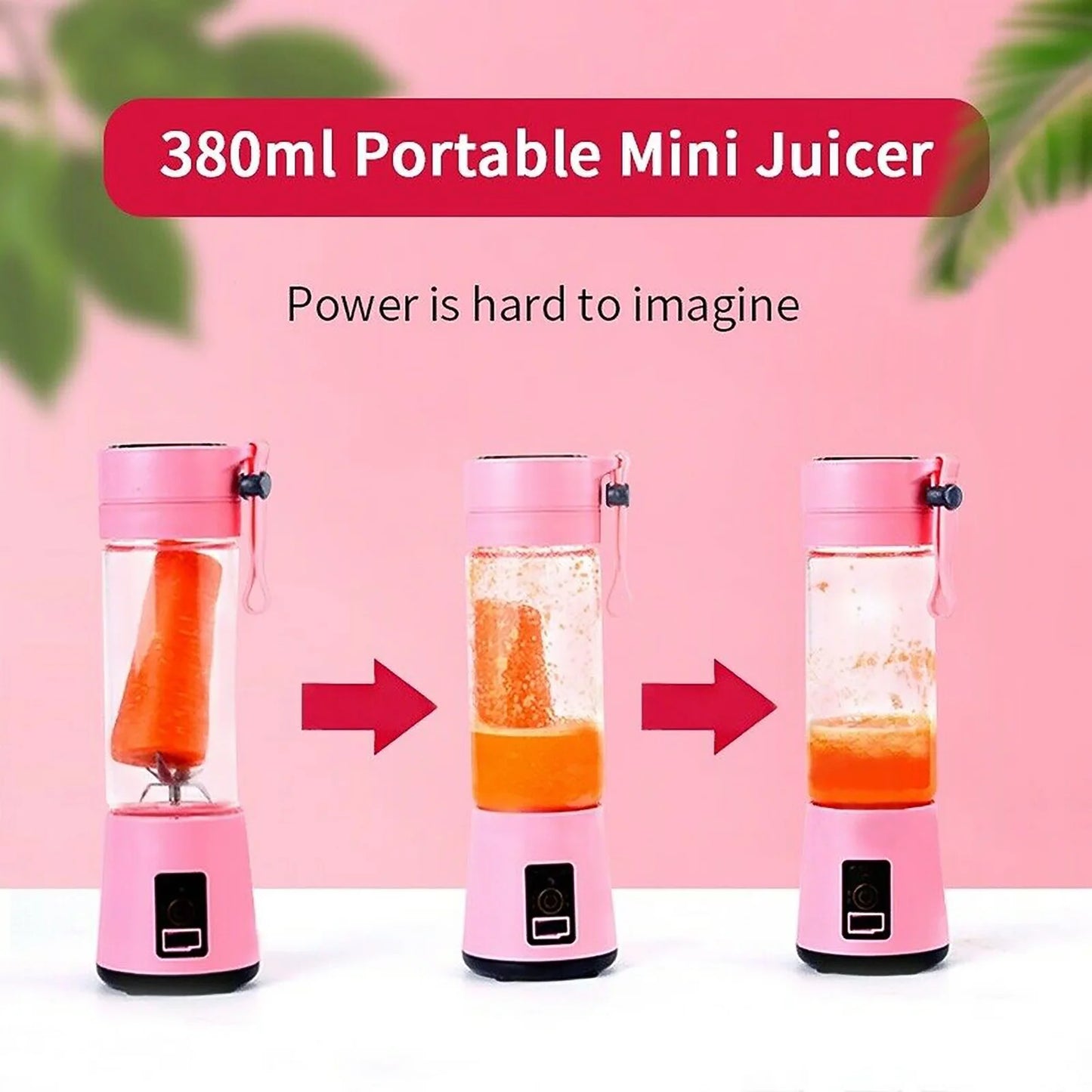 Mini Portable Fruit Juicer/ Smoothie Maker