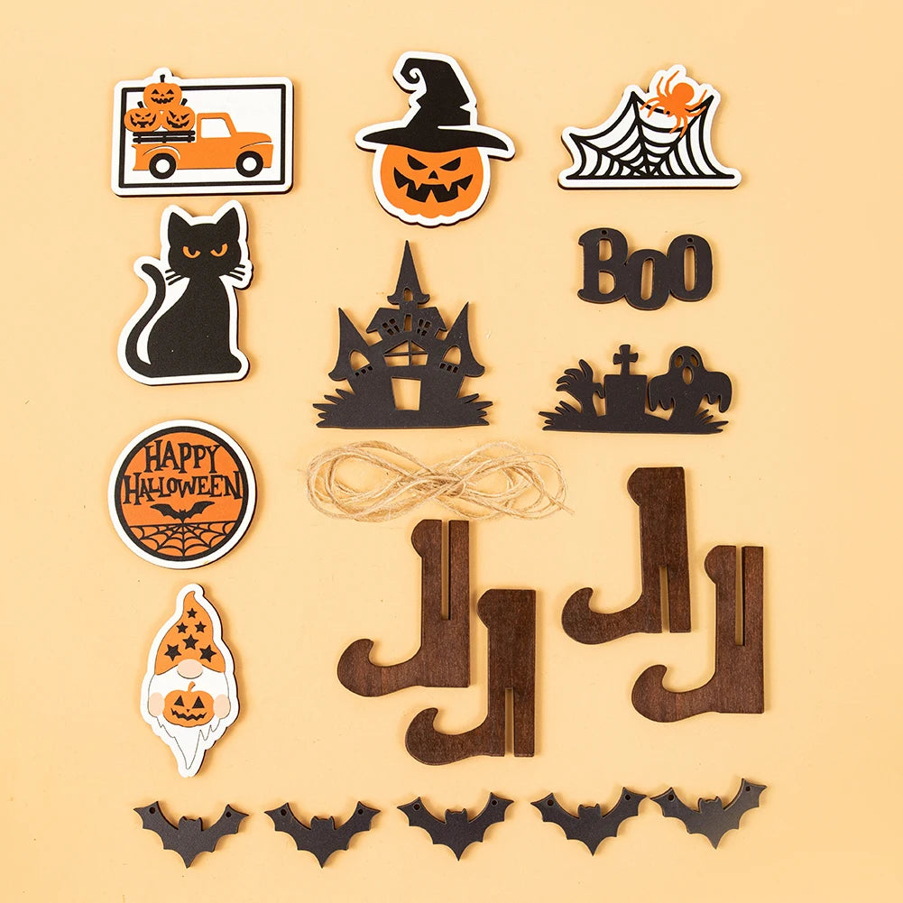 Halloween Theme Layered Tray Decorations