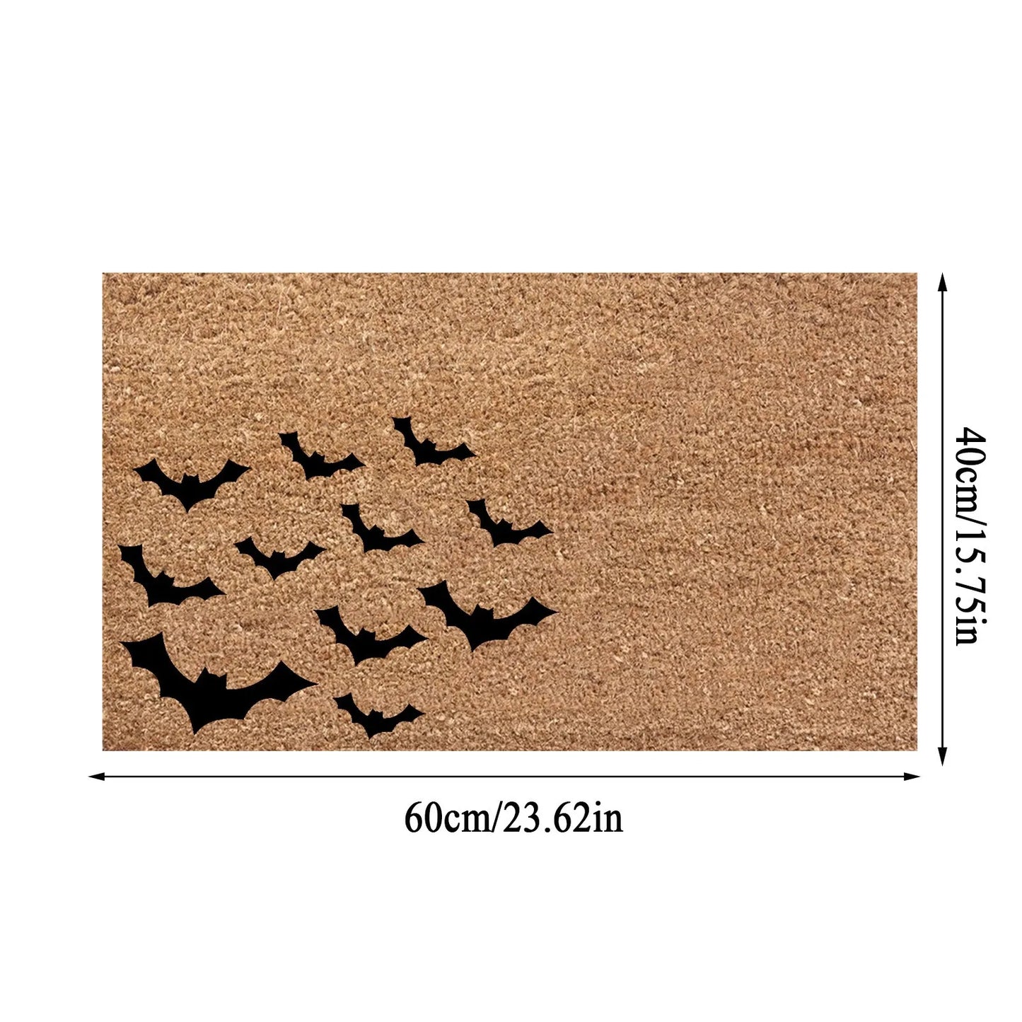 Halloween Welcome Door Mat