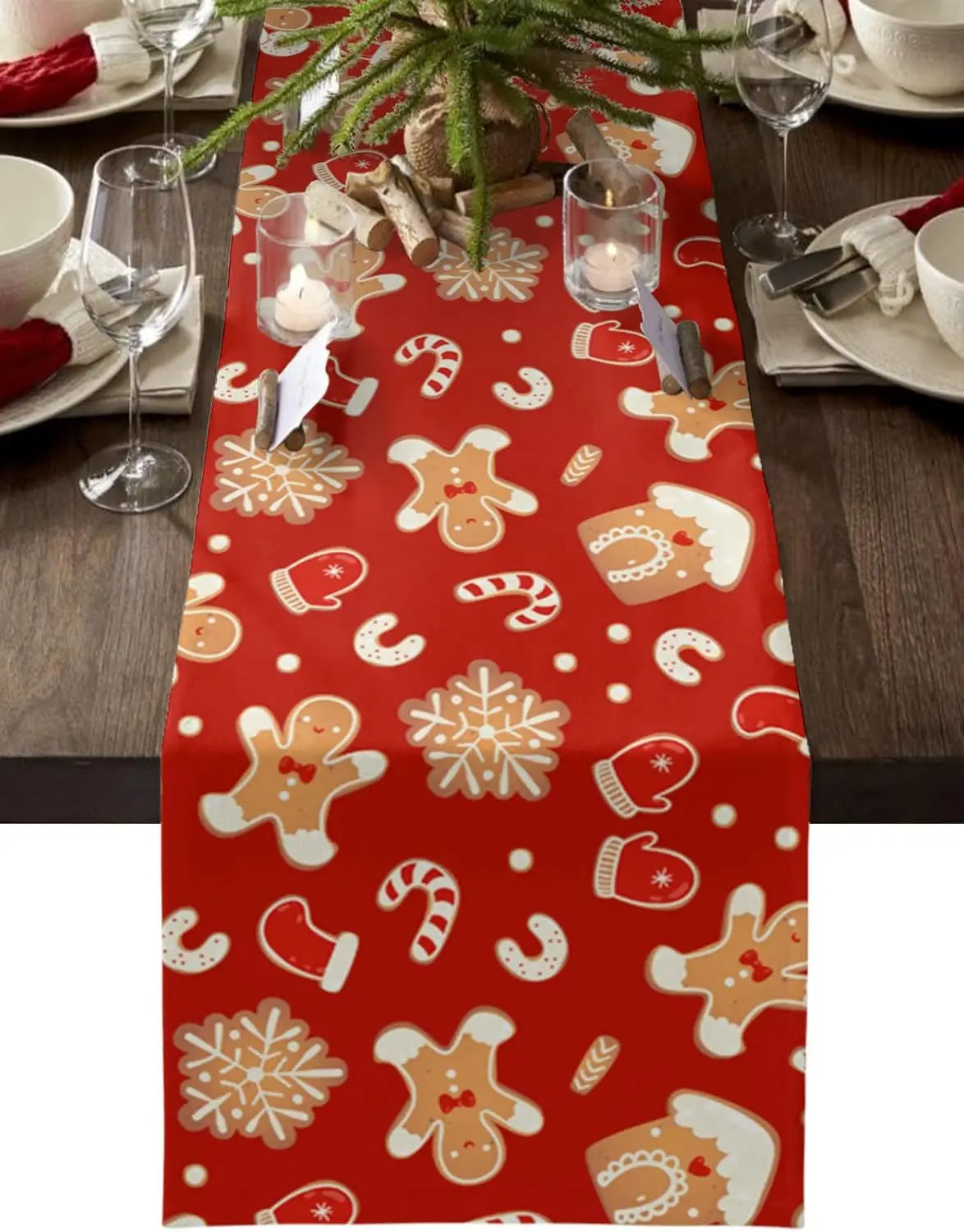 Gingerbread Table Runner