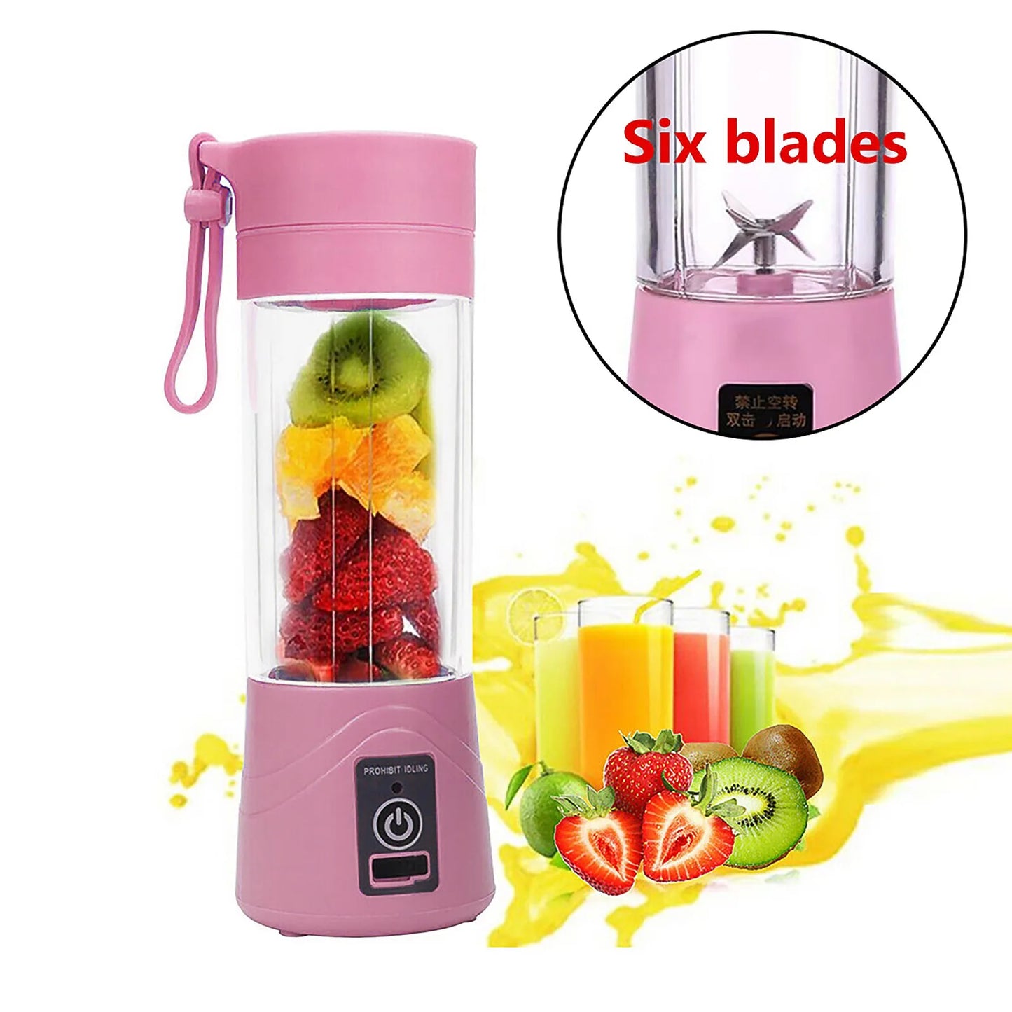 Mini Portable Fruit Juicer/ Smoothie Maker