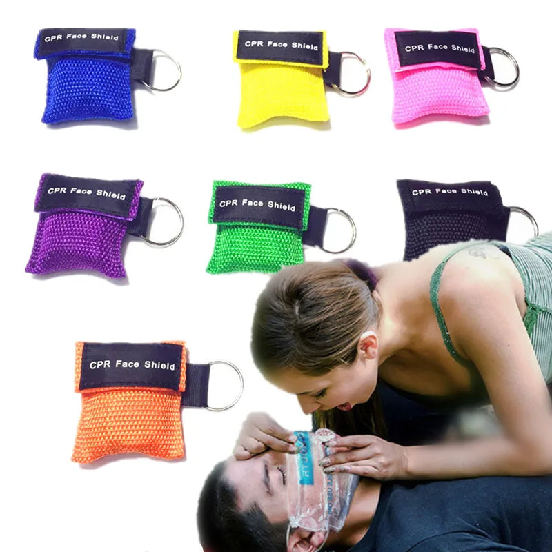 Keychain Style CPR Portable Face Shield