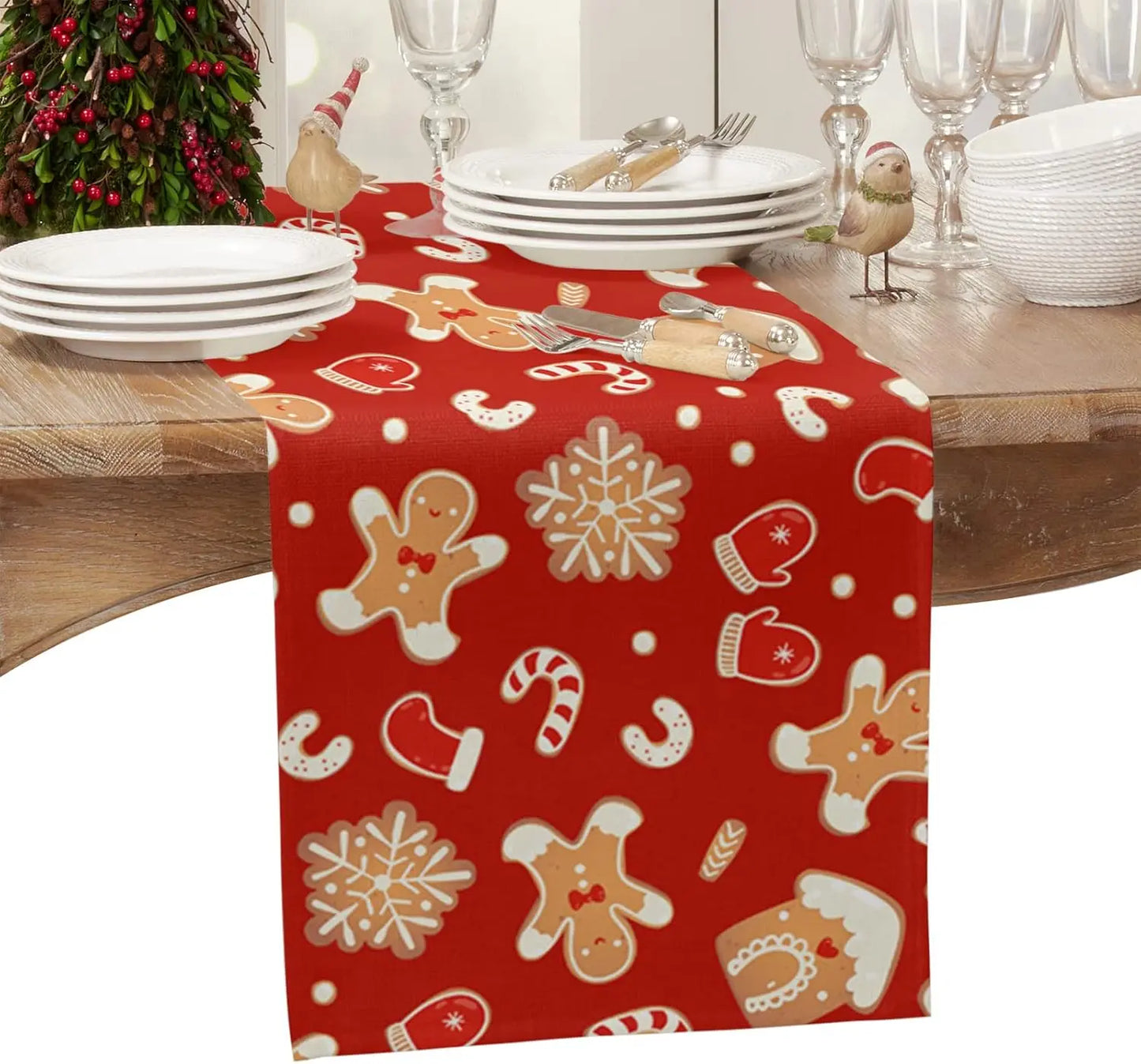 Gingerbread Table Runner