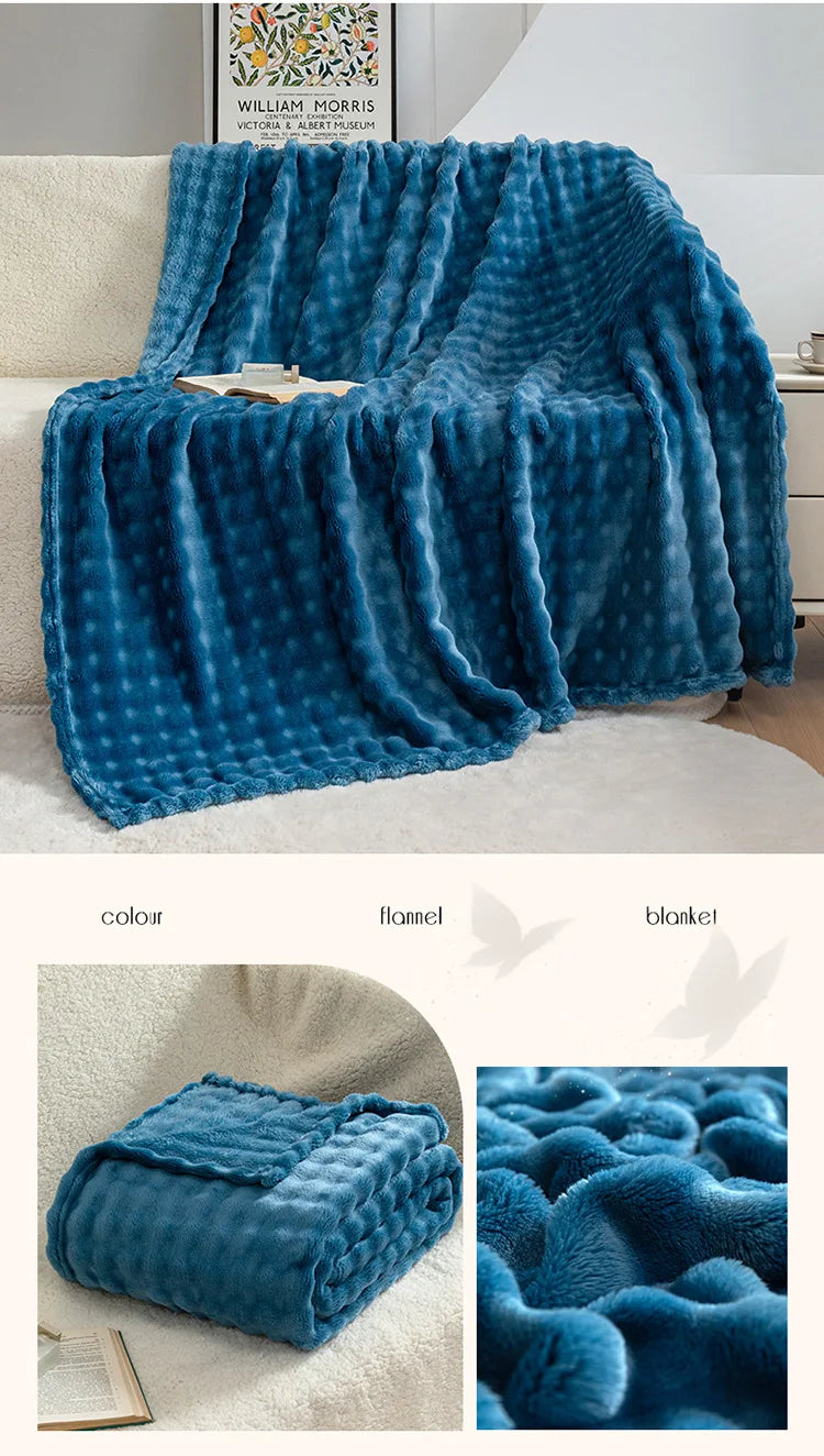 High Weight Flannel Blanket