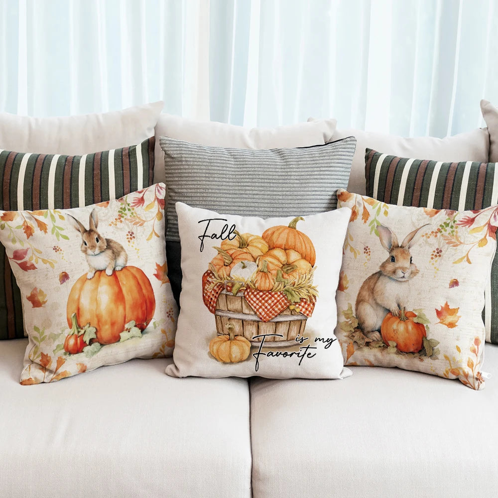 Happy Fall Pillow Cover