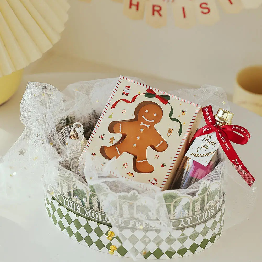 Gingerbread Man Aromatherapy Wax Candle