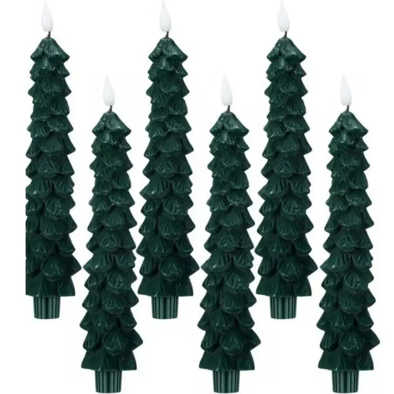 Christmas Tree LED Pinecone Candles