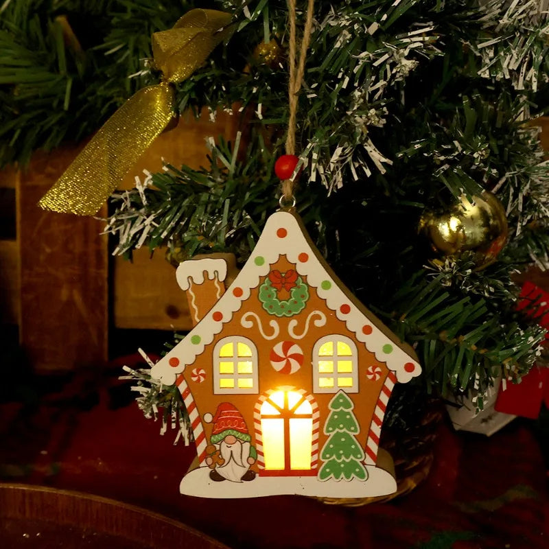 Gingerbread House Hanging Ornament