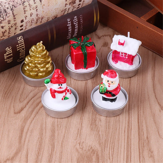 Mini Xmas Cans Candles