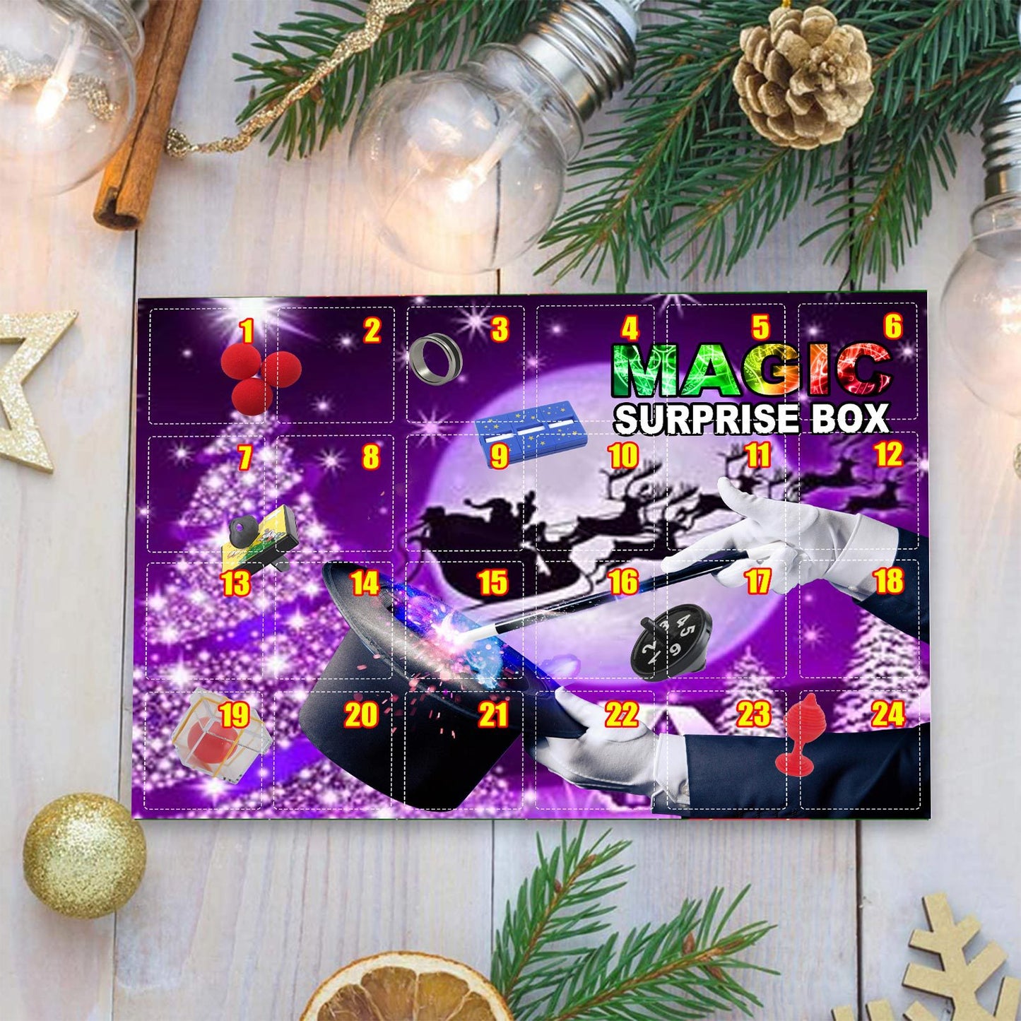 Christmas Countdown Calendar- Magic Toys