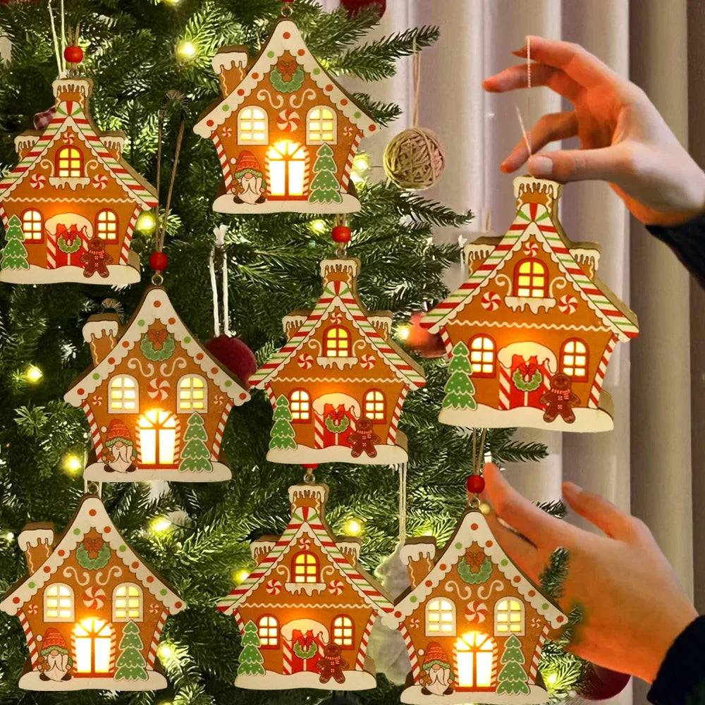 Gingerbread House Hanging Ornament