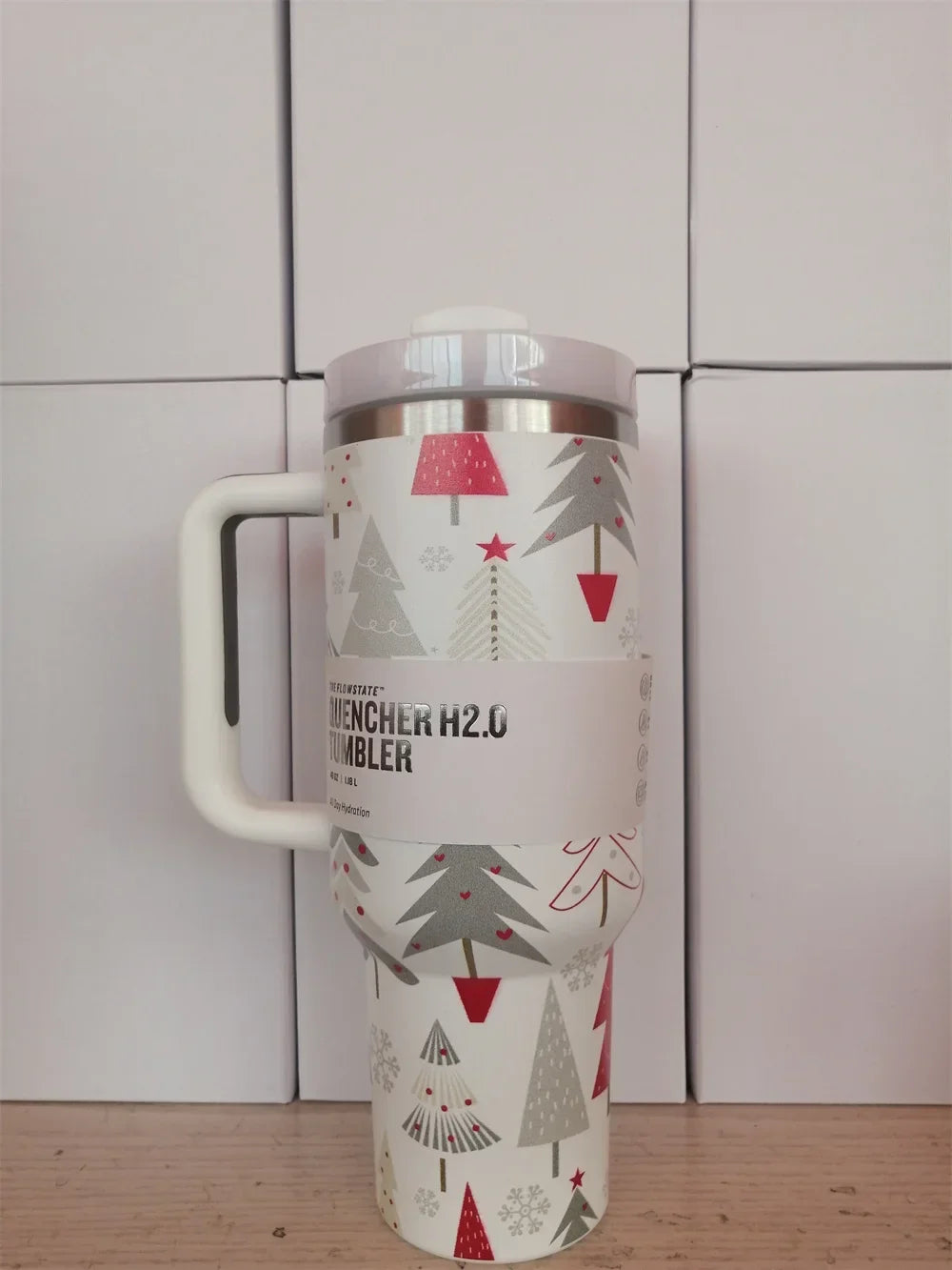 Stanley Cup 40oz Christmas Style Tumbler