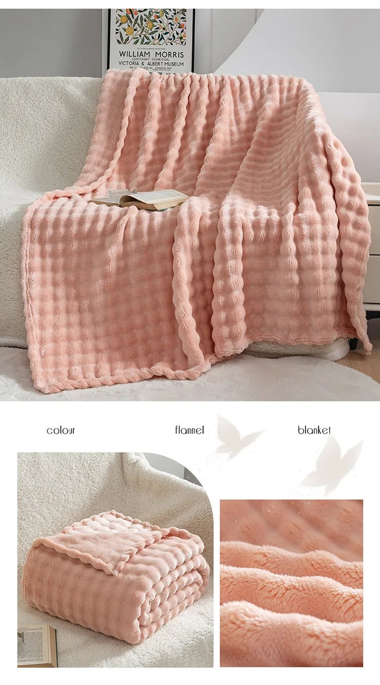 Luxury Coral Fleece Blankets