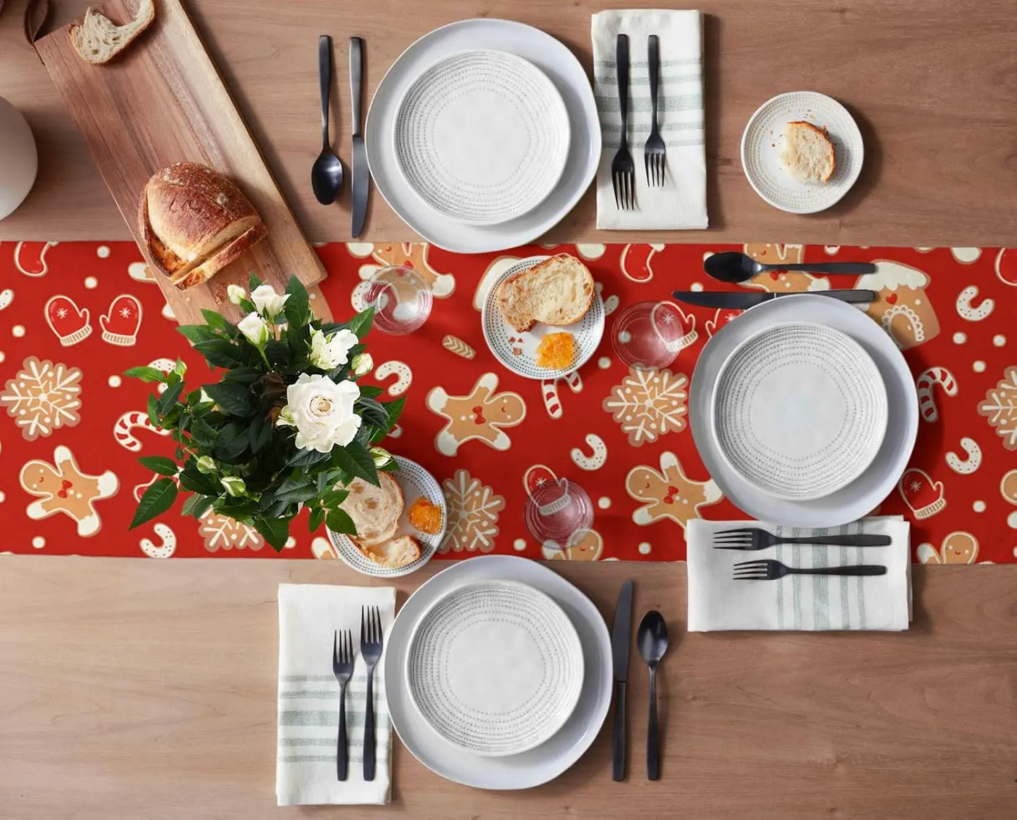 Gingerbread Table Runner