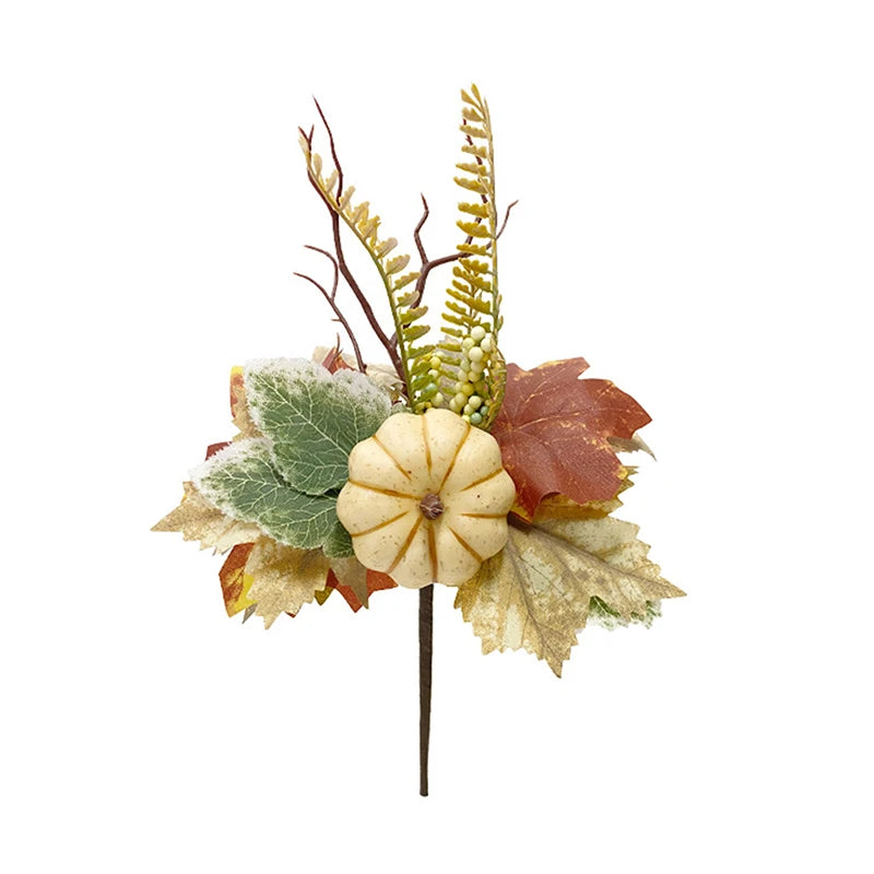 Pumpkin Fall Stems for Vases