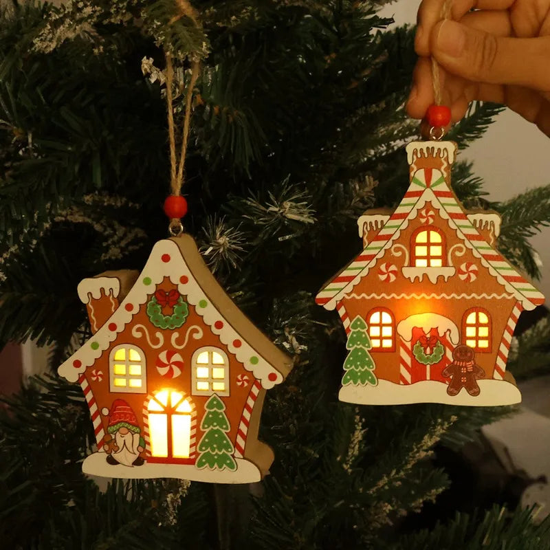 Gingerbread House Hanging Ornament