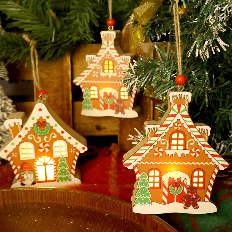 Gingerbread House Hanging Ornament