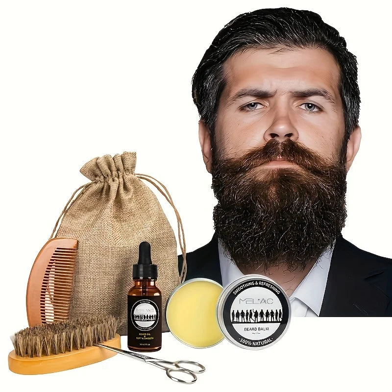 Beard Grooming & Trimming Kit for Men