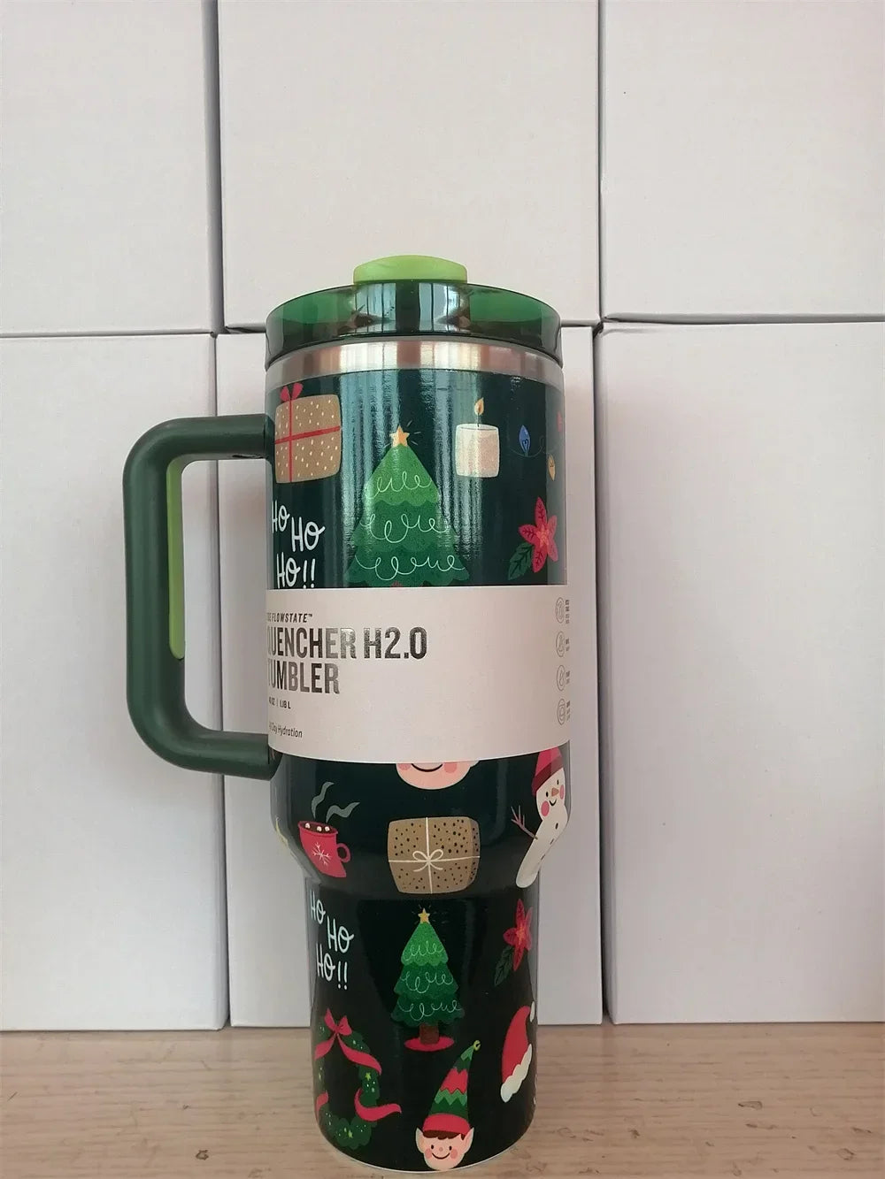 Stanley Cup 40oz Christmas Style Tumbler