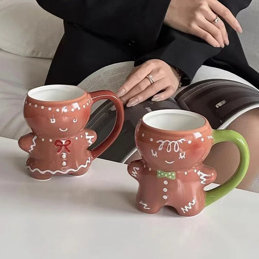 Gingerbread Man Christmas Mug