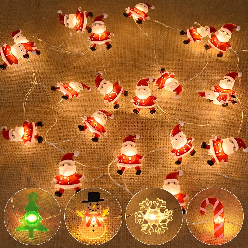 Santa Claus String Lights