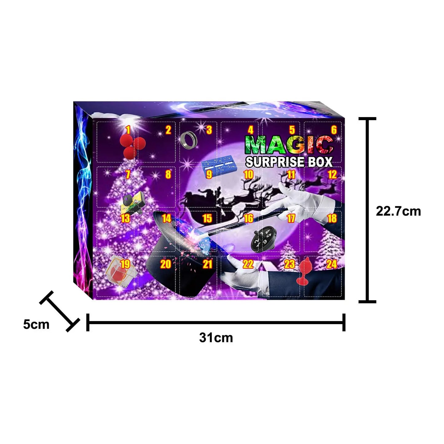 Christmas Countdown Calendar- Magic Toys