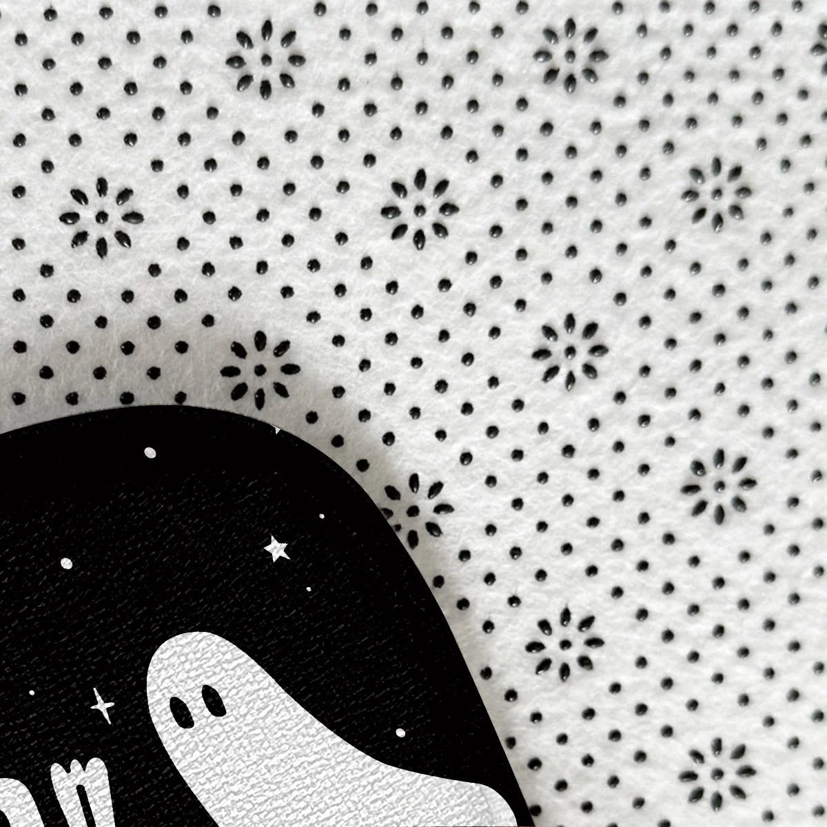 Halloween Ghost Pattern Door Mat