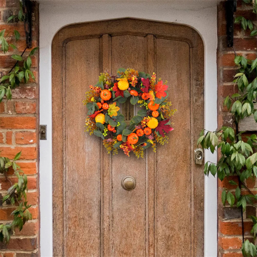 Fall Door Wreath