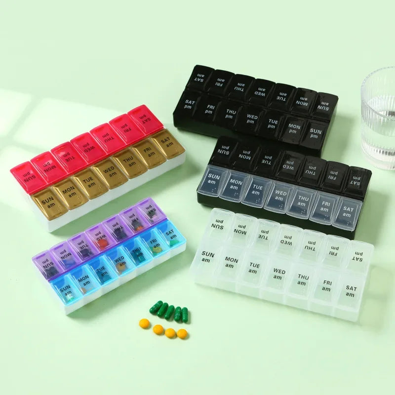 Portable Travel Pill Organizer