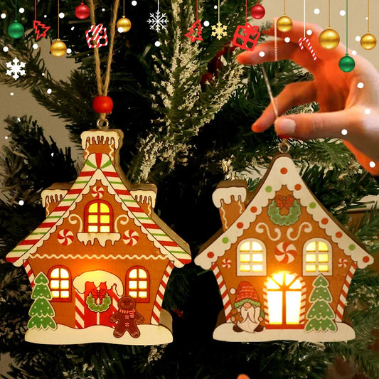 Gingerbread House Hanging Ornament