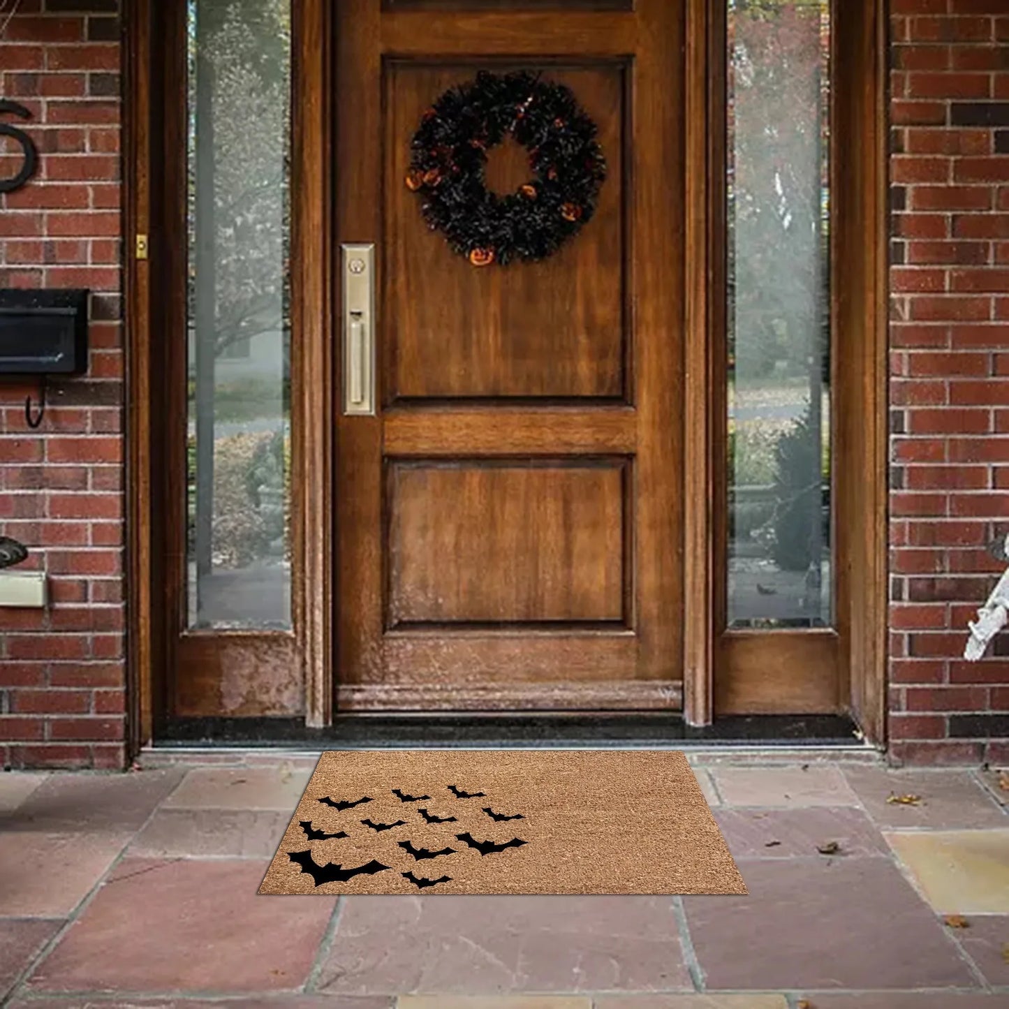 Halloween Welcome Door Mat