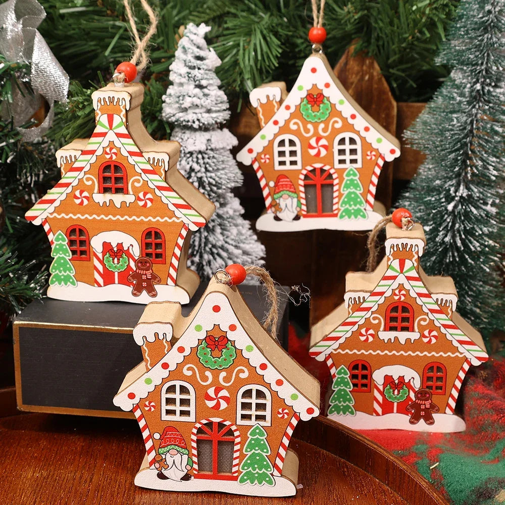 Gingerbread House Hanging Ornament